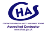 IMAGE: CHAS accredited contractor logo